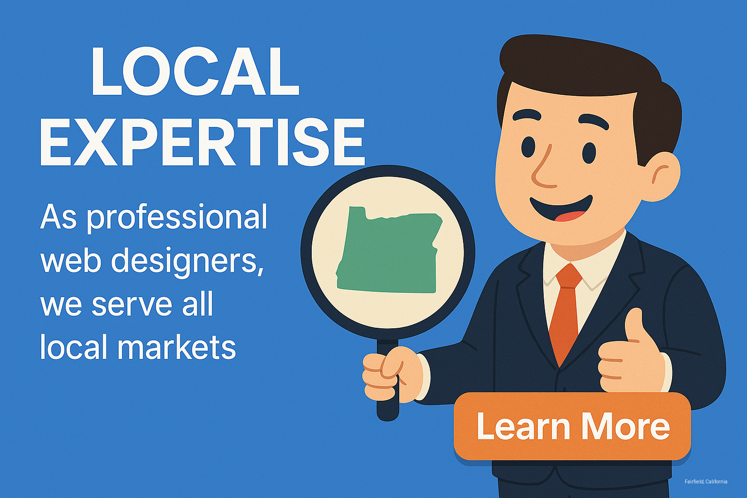 Local Fairfield, California Web Design